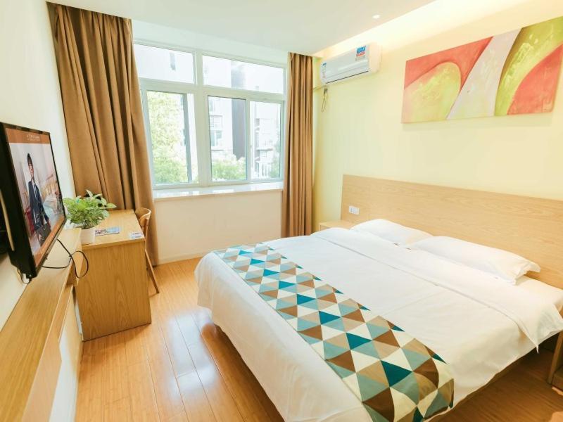 Shell Shanghai Jiadingbei Subway Station Shuping Road Hotel Exterior foto